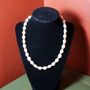 Honora Freshwater Pearl Bronze Necklace H Italy